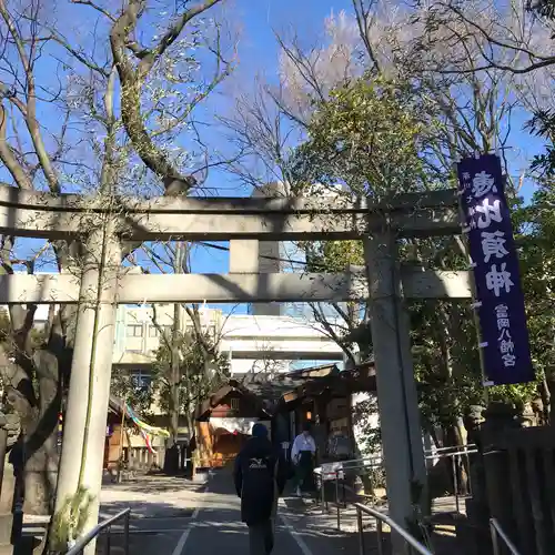 富岡八幡宮の鳥居