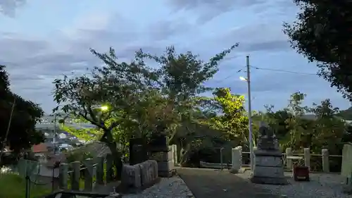 國司神社の景色