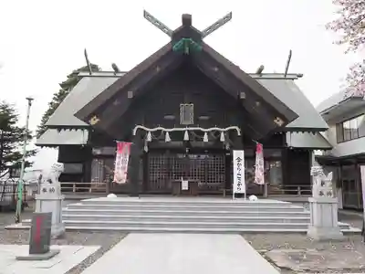 白老八幡神社の本殿・本堂