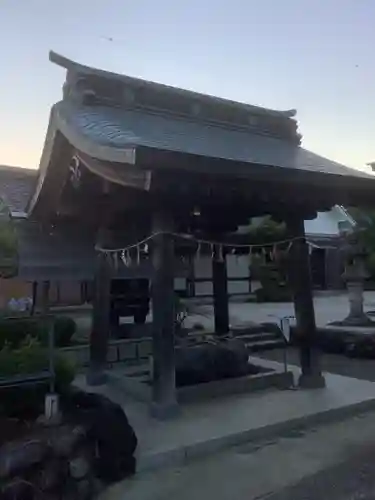 天満宮（常普請出世天満宮）の手水舎