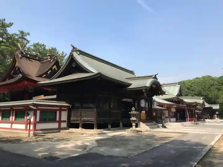 福山八幡宮の本殿・本堂
