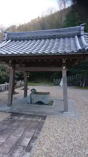 神明神社の手水