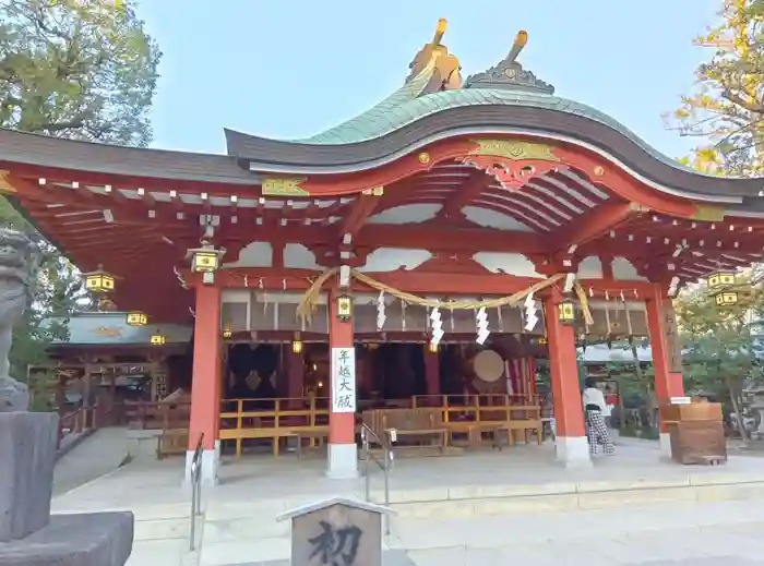 越ヶ谷久伊豆神社の本殿