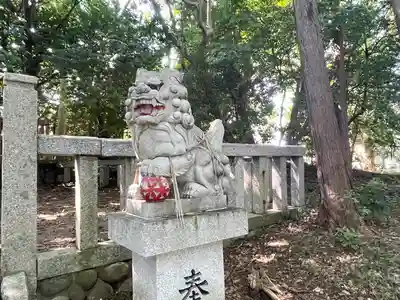 水分神社の狛犬