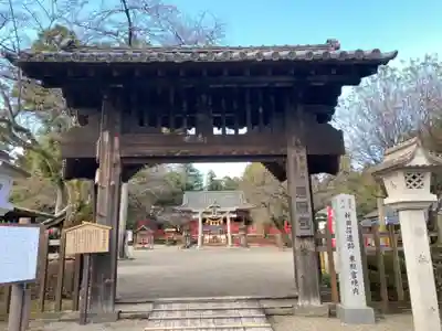 世良田東照宮の山門・神門