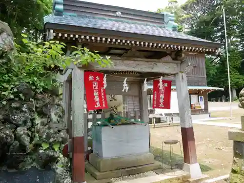 佐波波地祇神社の手水舎