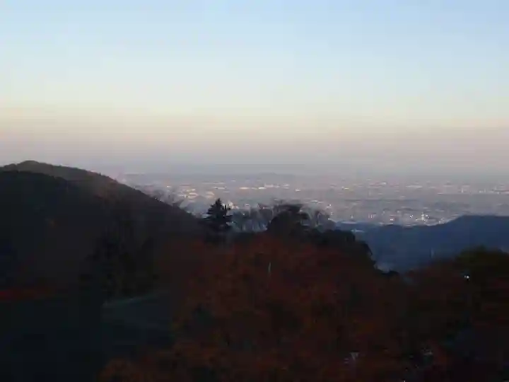 大山阿夫利神社の景色
