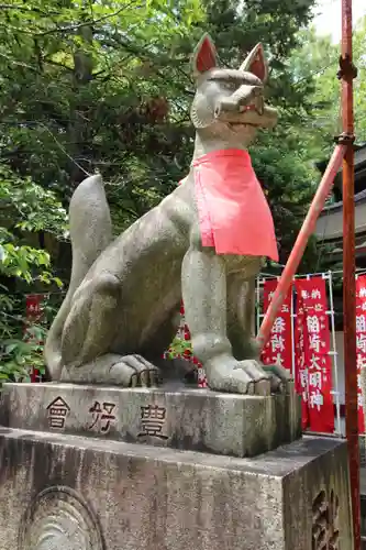 水稲荷神社の狛犬