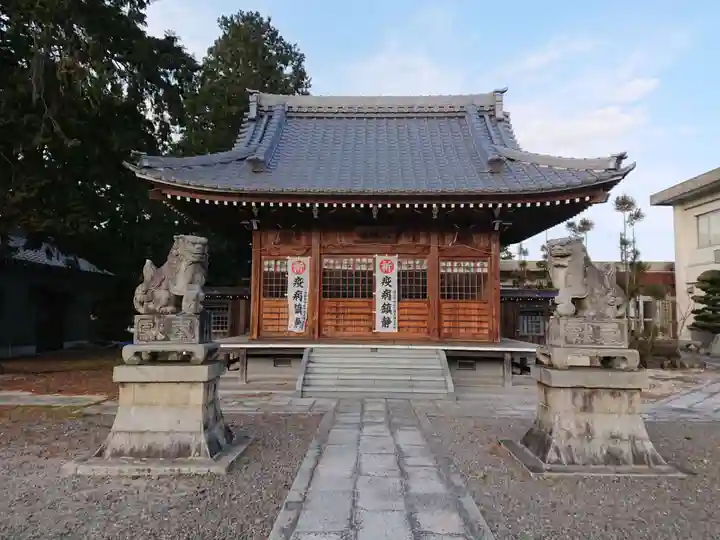 八幡社の本殿・本堂