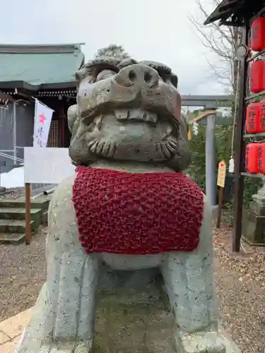 木田神社の狛犬