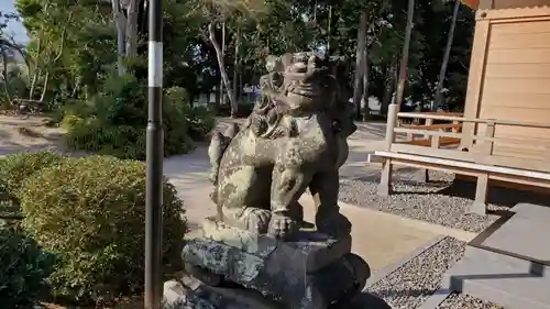 姫古曽神社の狛犬