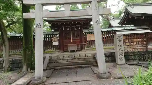 難波大社　生國魂神社の鳥居