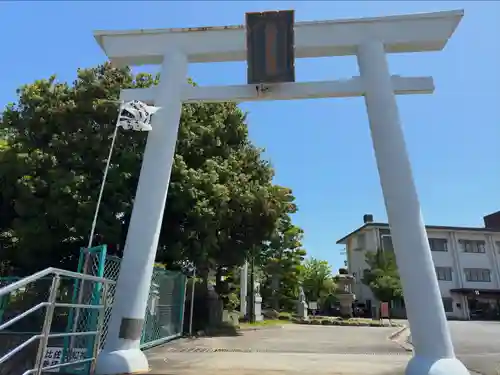 比佐豆知神社の鳥居