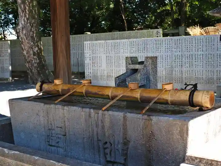 石清尾八幡宮の手水舎