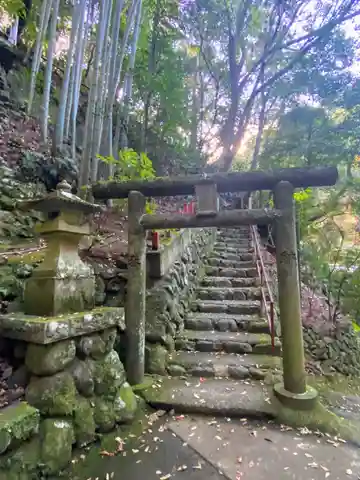 出世不動尊 の鳥居