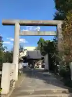 池袋御嶽神社の鳥居