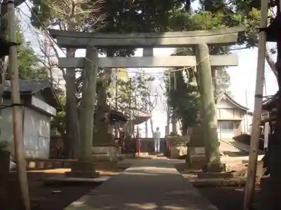 牟礼神明社の鳥居