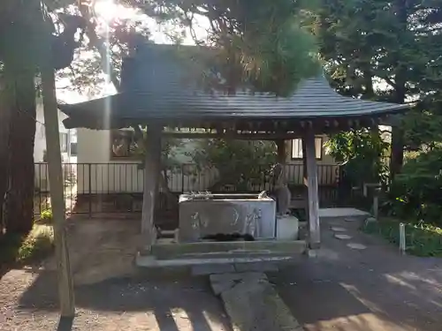 長清寺の手水舎