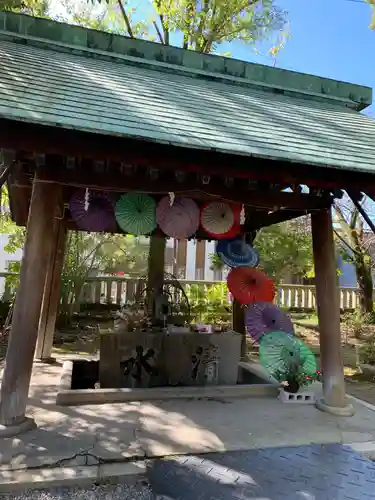 若宮神明社の手水舎