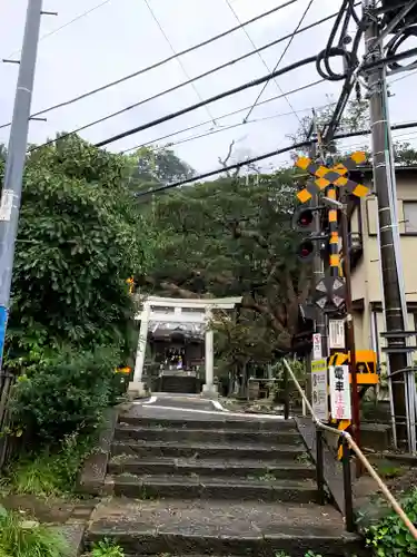 御霊神社の鳥居