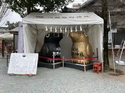 川越熊野神社の狛犬