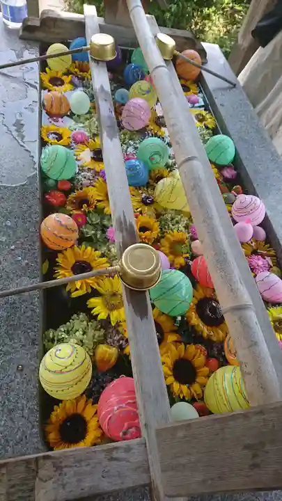 豊景神社の手水舎