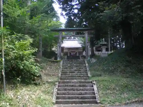 大虫神社の鳥居