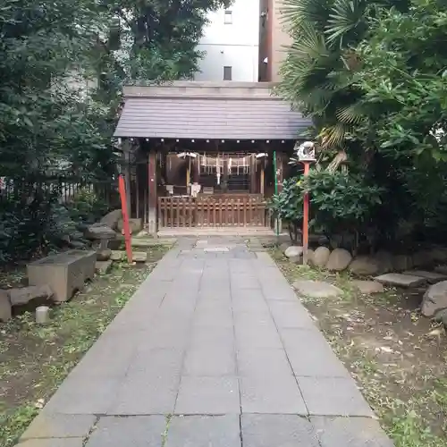 新橋鹽竃神社の本殿・本堂