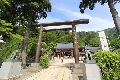 大山阿夫利神社の鳥居