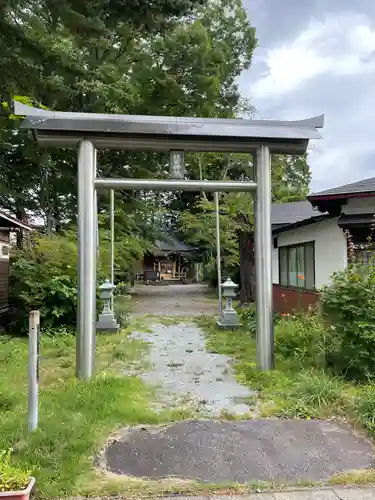 牧宮神社の鳥居