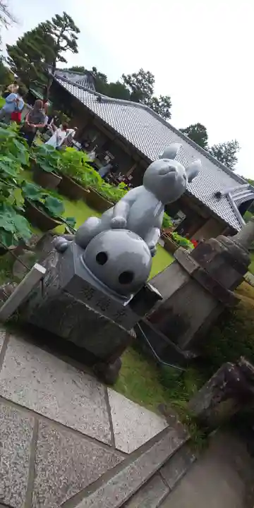 三室戸寺の狛犬