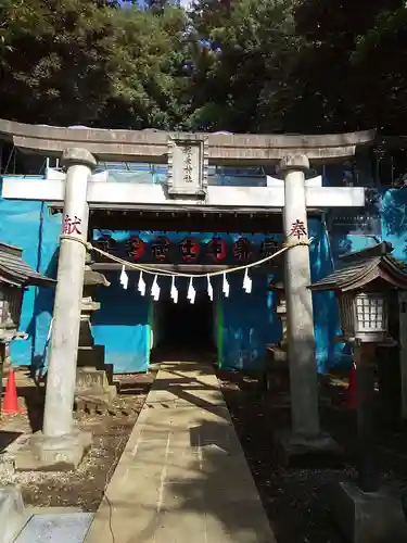 堀兼神社（浅間宮）の鳥居