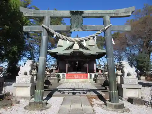 東石清水八幡神社の鳥居