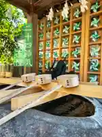 御嶽神社茅萱宮の手水舎