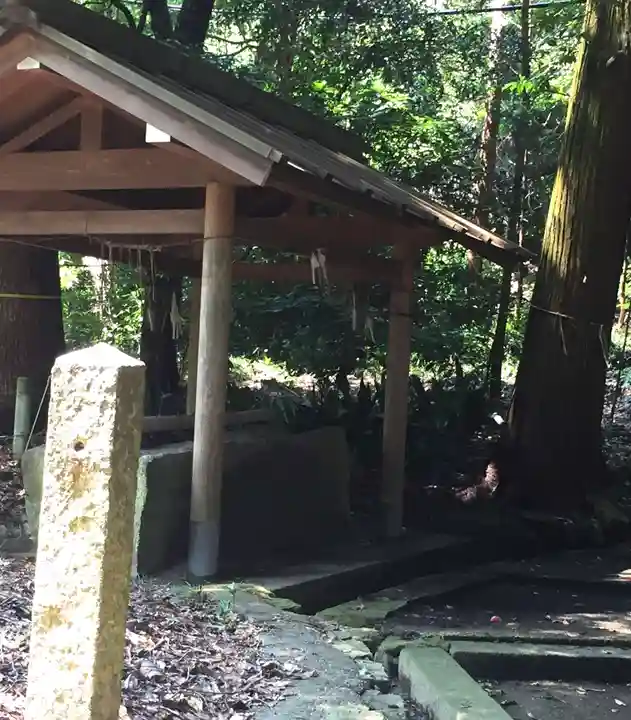 飯野高宮神山神社の手水舎