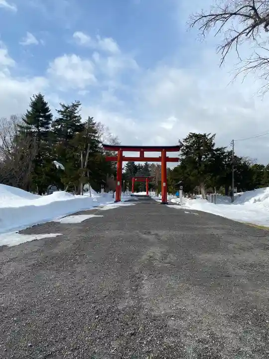 北海道護國神社の鳥居