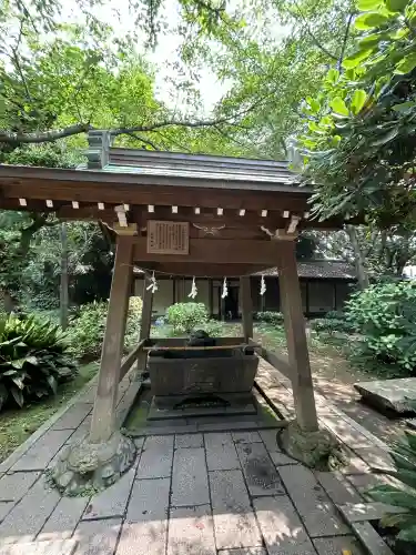 江島神社の手水舎