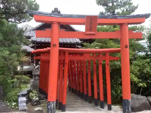 昌福寺の鳥居