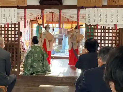 風伯神社の神楽