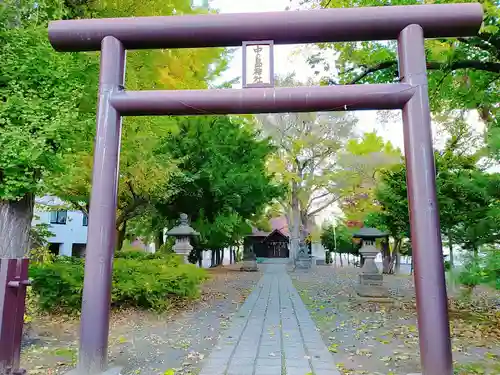 中の島神社の鳥居