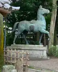 神明社（祖父江神明社）の像