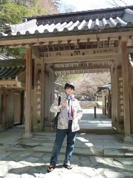 永源寺の山門・神門