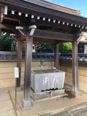 長福寺の手水舎