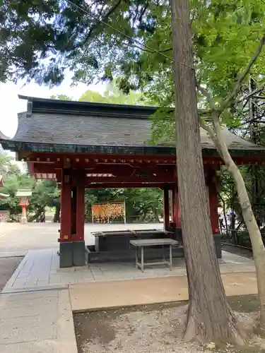 武蔵一宮氷川神社の手水舎