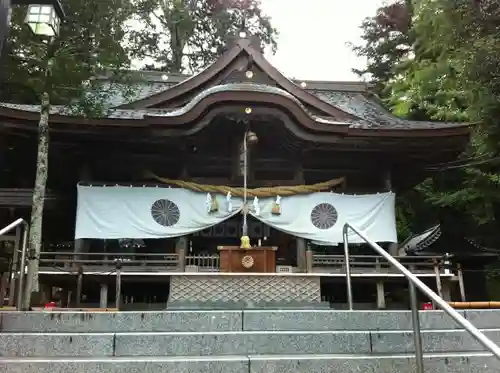 西寒多神社の本殿