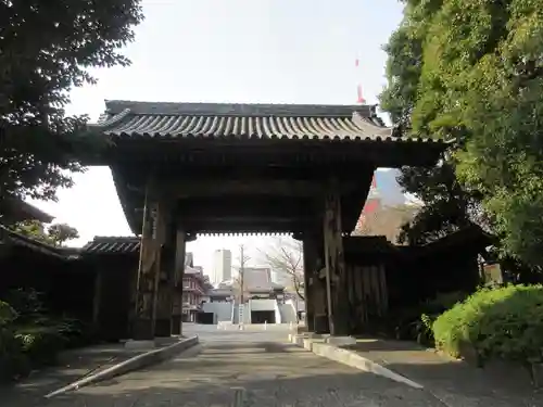増上寺の山門・神門