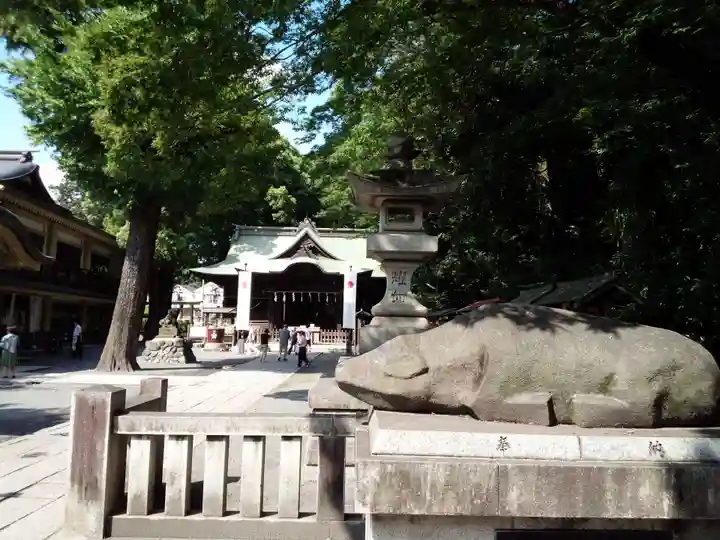 谷保天満宮の狛犬