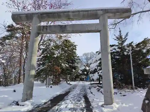 東神楽神社の鳥居
