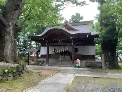 川中島古戦場八幡社の本殿・本堂