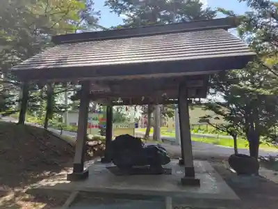 東神楽神社の手水舎